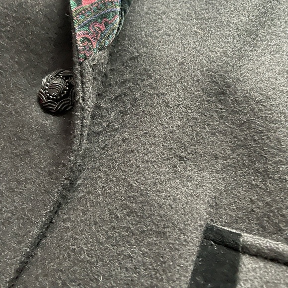 Vintage Outer Profile Clothing Ltd Black Victorian Style Coat - Picture 12 of 16